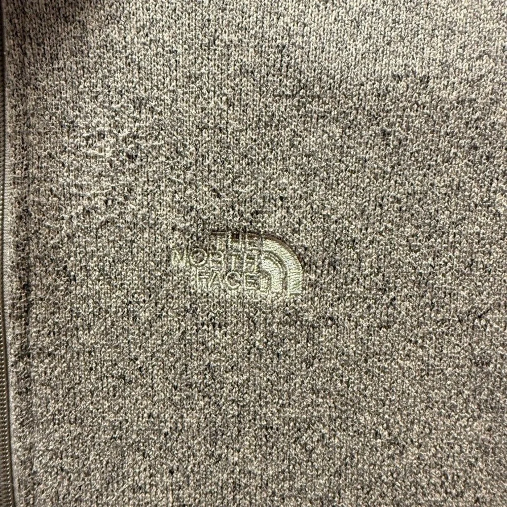 The North Face Gordon Lyons Mens XL Brown Heather Quarter Zip Fleece Pullover